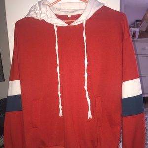 red white and blue hoodie!